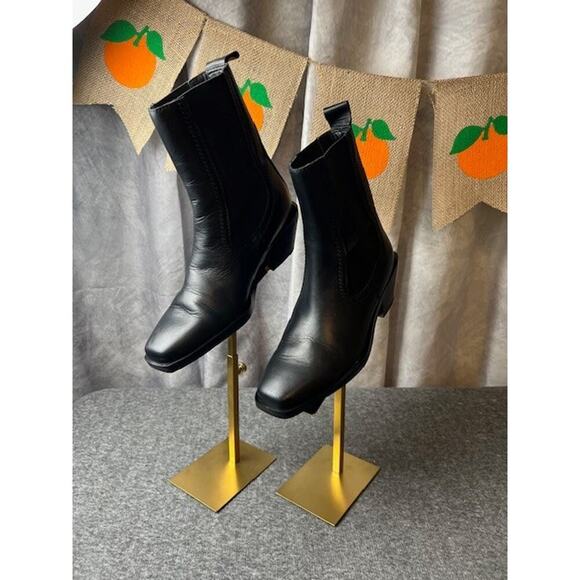 Nordstrom Clemens Chelsea Boots Women's Size 5 Black Casual Chic - Picture 1 of 7